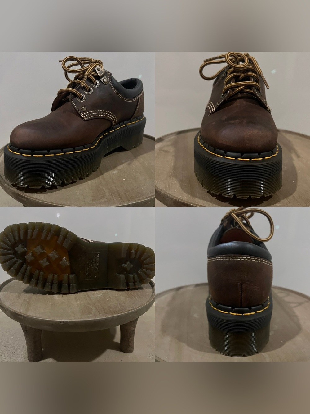 Dr Martens 8053 4i Quad Arc - Crazy Horse Leather